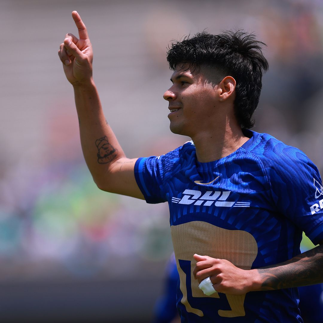 Robert Morales, jugador de Pumas, durante un partido de Liga MX